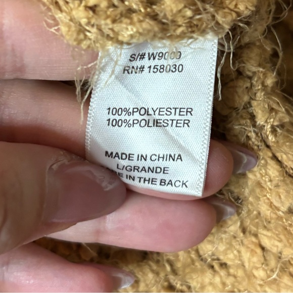 Love Tree Cozy Tan Cardigan - Picture 3 of 4